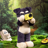 Dog Stuffed Animal Plush Toy with Movable Joints, Dog Plushies