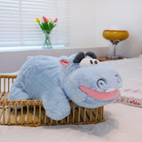 Soft Hippo Stuffed Animal Toy, Cuddly Animal Plushie