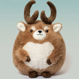 Chubby Eld's Deer Stuffed Animal Plush Toy, Eld's Deer Plushies