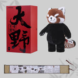 Realistic Red Panda Stuffed Animal Plush Toy, Handmade Plush Red Panda