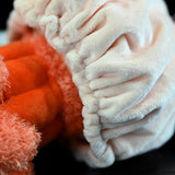 Realistic Crimson Jellyfish Plush Toy – 9.5" Soft Ocean Creature Stuffed Animal