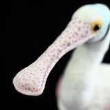 Adorable Roseate Spoonbill Stuffed Animal | 11.8" Soft Bird Plush Toy