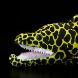39” Giant Spotted Moray Eel Plush Stuffed Animal – Realistic Leopard Print Ocean Sea Life Soft Toy (100cm)
