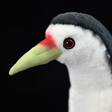 Realistic White-breasted Waterhen Stuffed Animal Plush Toy, Bird Plushies