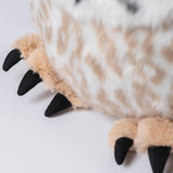 Chubby Eurasian Eagle-Owl Stuffed Animal Plush Toy