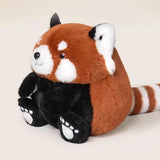 Chubby Red Panda Stuffed Animal Plush Toy, Red Panda Plushies