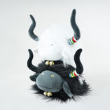 Fluffy Yak Stuffed Animal Plush Toy, Wild Ox Plushies