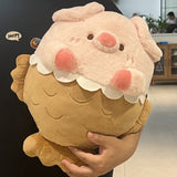 Adorable Taiyaki Pig Stuffed Animal Plush Toy, Mixed Plushies