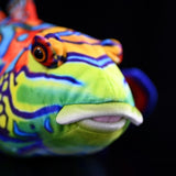 16.5-Inch Mandarin Dragonet Plushie – Vibrant Ocean Life Stuffed Toy