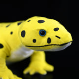 Cute Yellow Leopard Gecko Plush Toy (21.2") – Soft Stuffed Animal Lizard Doll