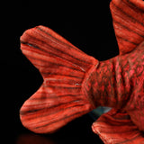 15" Realistic Alfonsino Plush Toy – Lifelike Red Deep-Sea Fish Stuffed Animal