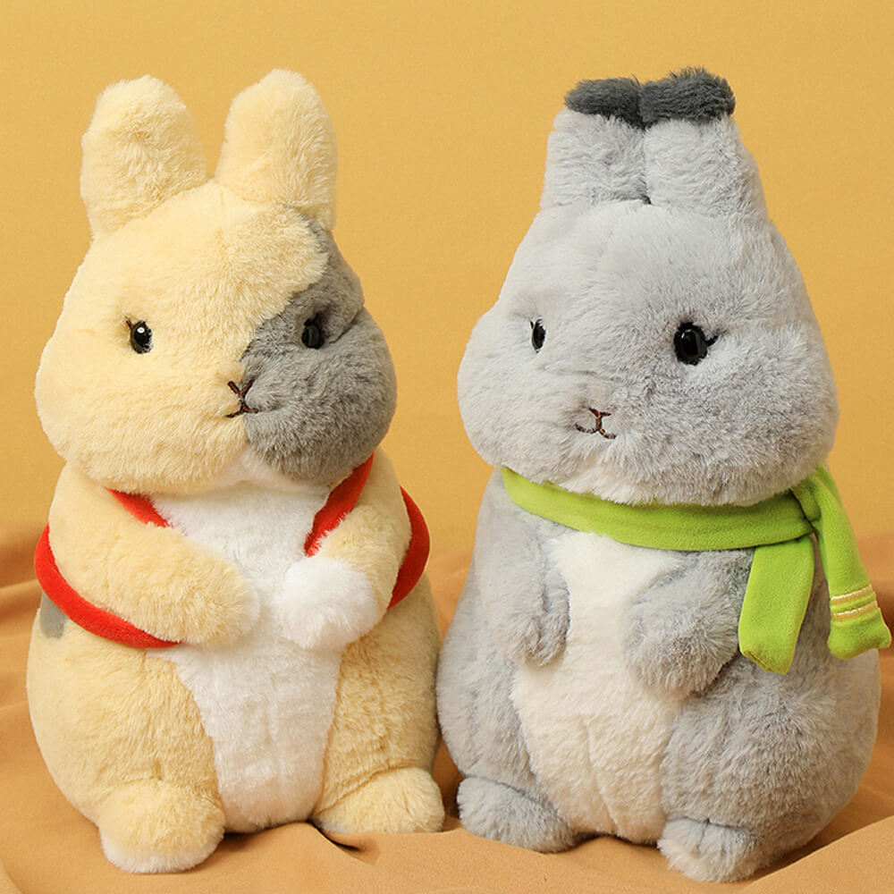 Kawaii Rabbit Stuffed Animal Plushie, Cute Bunny Plush Toy