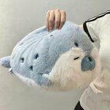 Chubby Seal Stuffed Animal Plush Pillow, Cute Seal Plush Toy