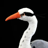 The Majestic Grey Heron Plush Toy – 12" Lifelike Soft Stuffed Bird