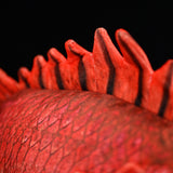15" Realistic Alfonsino Plush Toy – Lifelike Red Deep-Sea Fish Stuffed Animal