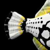 18" Realistic Clown Triggerfish Plush Toy – Lifelike Balistoides Conspicillum Marine Life Stuffed Animal