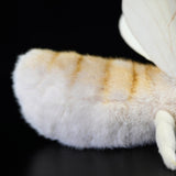 Realistic Domestic Silk Moth Stuffed Animal Plush Toy, Domestic Silk Moth Plushies