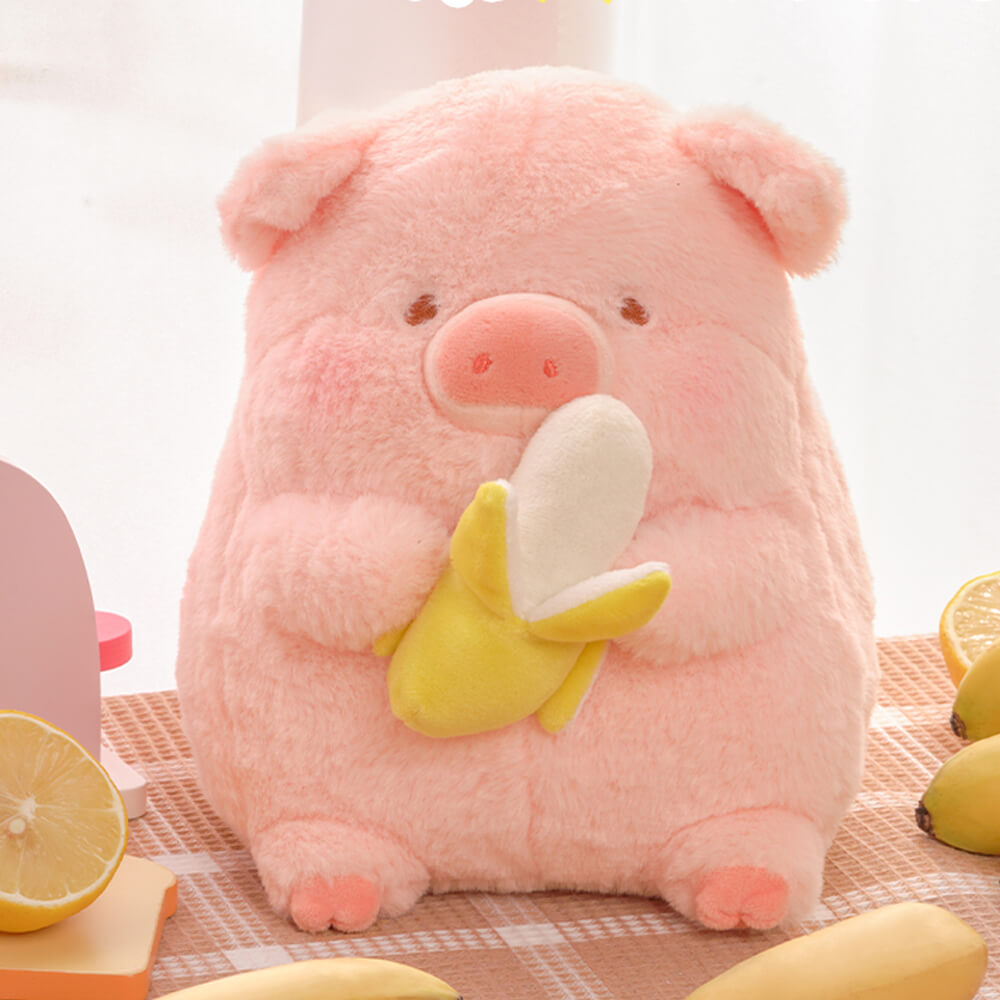 Cute Banana Pig Stuffed Animal Plush Toy, LuLu Plushies
