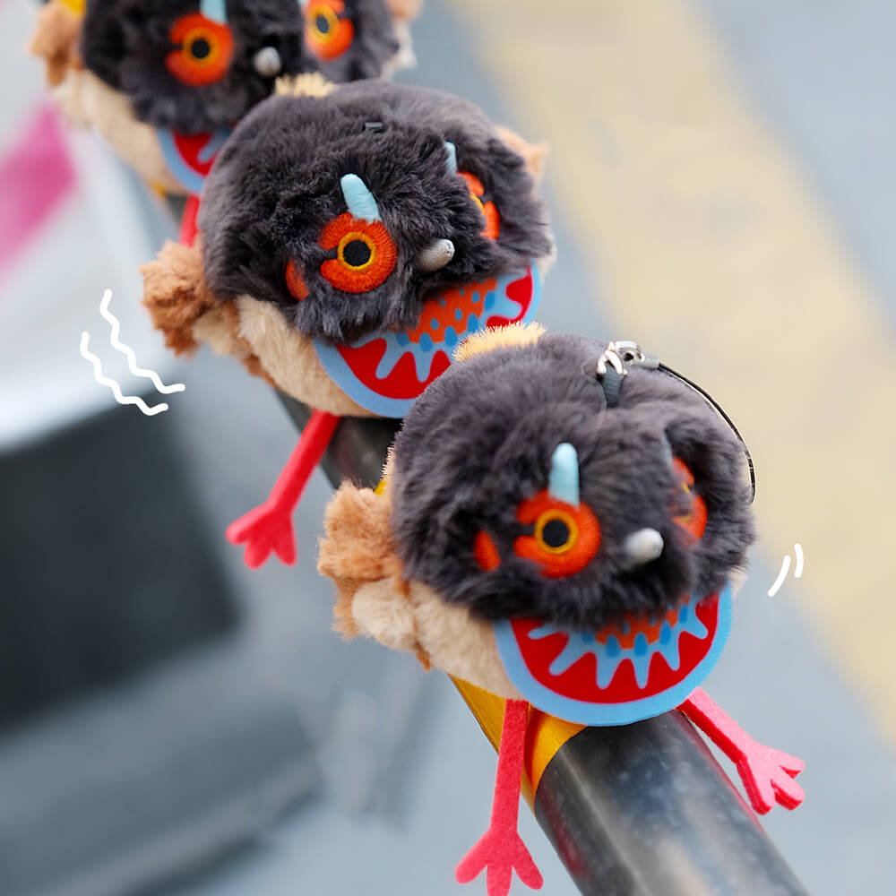 Cute Cabot's Tragopan Bird Stuffed Animal Plush Toy