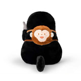 Cute White-faced Saki Stuffed Animal Plush Toy - Monkey Plushies