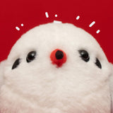 Funny Squeaking Black-Headed Gull Plush Keychain - No Battery Shaking Sound Red-Billed Seagull Bag Charm