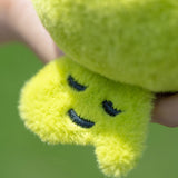 Chonky Kakapo Plush Keychain - Cute Kawaii Green Parrot Backpack Charm & Aesthetic Bag Accessory (10.5cm)