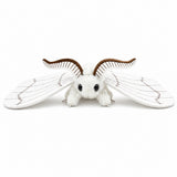 Keaiart-ly® White Silk Moth Plush Toy - 12 Inch Soft Stuffed Insect Stuffed Animal, Novelty Plush Toys for Parties & Unique Pet Toys