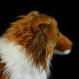 Realistic Shetland Sheepdog Stuffed Animal Plush Toy, Sheltie Plushies