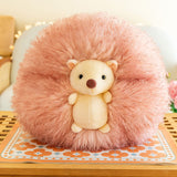 Fluffy Hedgehog Stuffed Animal Plush Toy, Animal Plushies