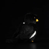 Realistic Crested Myna Bird Stuffed Animal Plush Toy