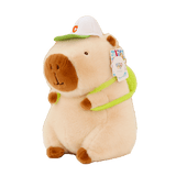 Cute Capybara Plush Toy with Backpack, Kawaii Capybara Stuffed Animal Plushie