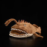 Realistic American Anglerfish Stuffed Animal Plush Toy, Lifelike Plushies