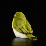 Realistic Swinhoe's white-eye Bird Stuffed Animal Plush Toy