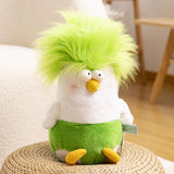 Afro Chick Stuffed Animal Plush Toy, Chicken Plushies