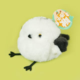 Cute Long-tailed Tit Bird Stuffed Plush Toy, Cute Bag Charm