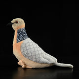 Realistic Spotted Dove Stuffed Animal Plush Toy, Bird Plushies