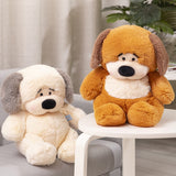 Sad Dog Stuffed Animal Plush Toy, Dog Hugging Pillow