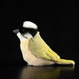 Realistic Light-vented Bulbul Bird Stuffed Animal Plush Toy