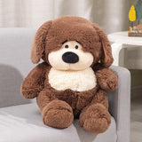 Sad Dog Stuffed Animal Plush Toy, Dog Hugging Pillow