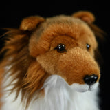 Realistic Shetland Sheepdog Stuffed Animal Plush Toy, Sheltie Plushies