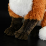 Realistic Red Fox Stuffed Animal Plush Toy, Red Fox Plushies