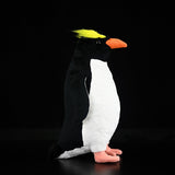 Realistic Fiordland Penguin Stuffed Animal Plush Toy, Penguin Plushies