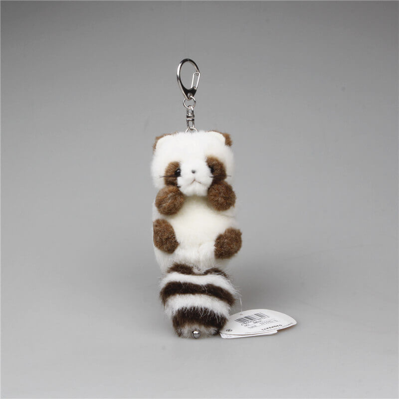 Raccoon Mini Essentials Pouch - Insulated Case with Keyring and