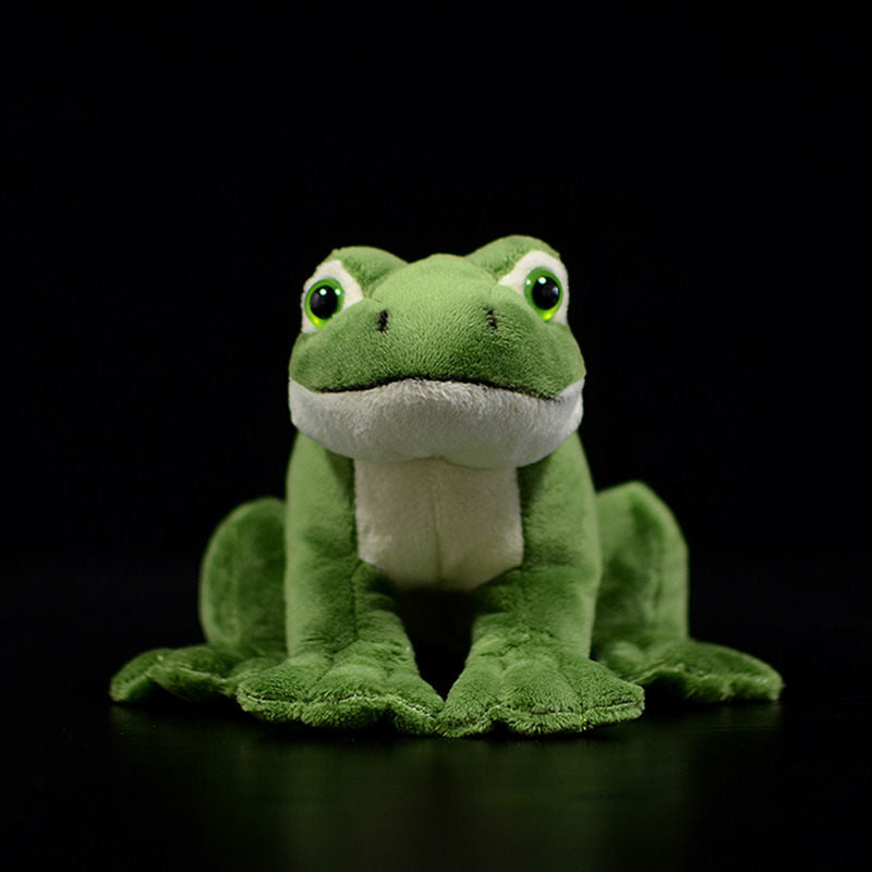 Realistic Frog Stuffed Animal Plush Toy
