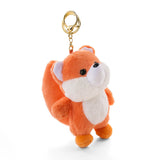 Cute Fox Plush Bag Charm, Stuffed Animal Keychain