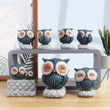 Resin Owl Figurines, Owl Decorations for Home