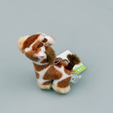 Plush Giraffe Bag Charm, Stuffed Animal Keychain