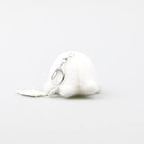 Baby Harp Seal Plush Bag Charm Stuffed Keychain