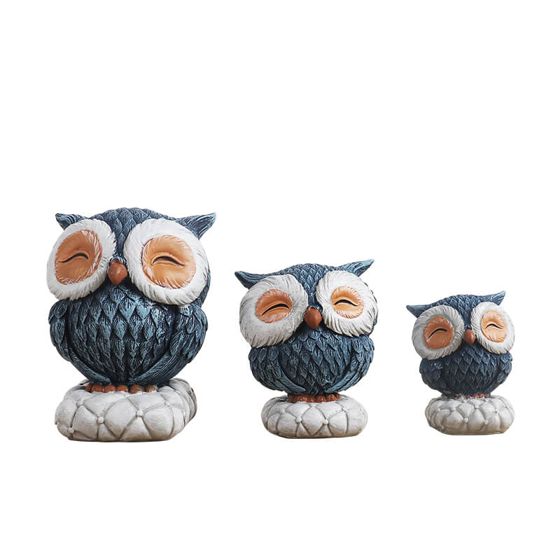 Resin Owl Figurines