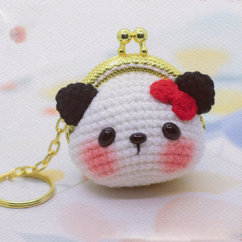 Handmade Crocheter Animal Bag Charm Keycharm